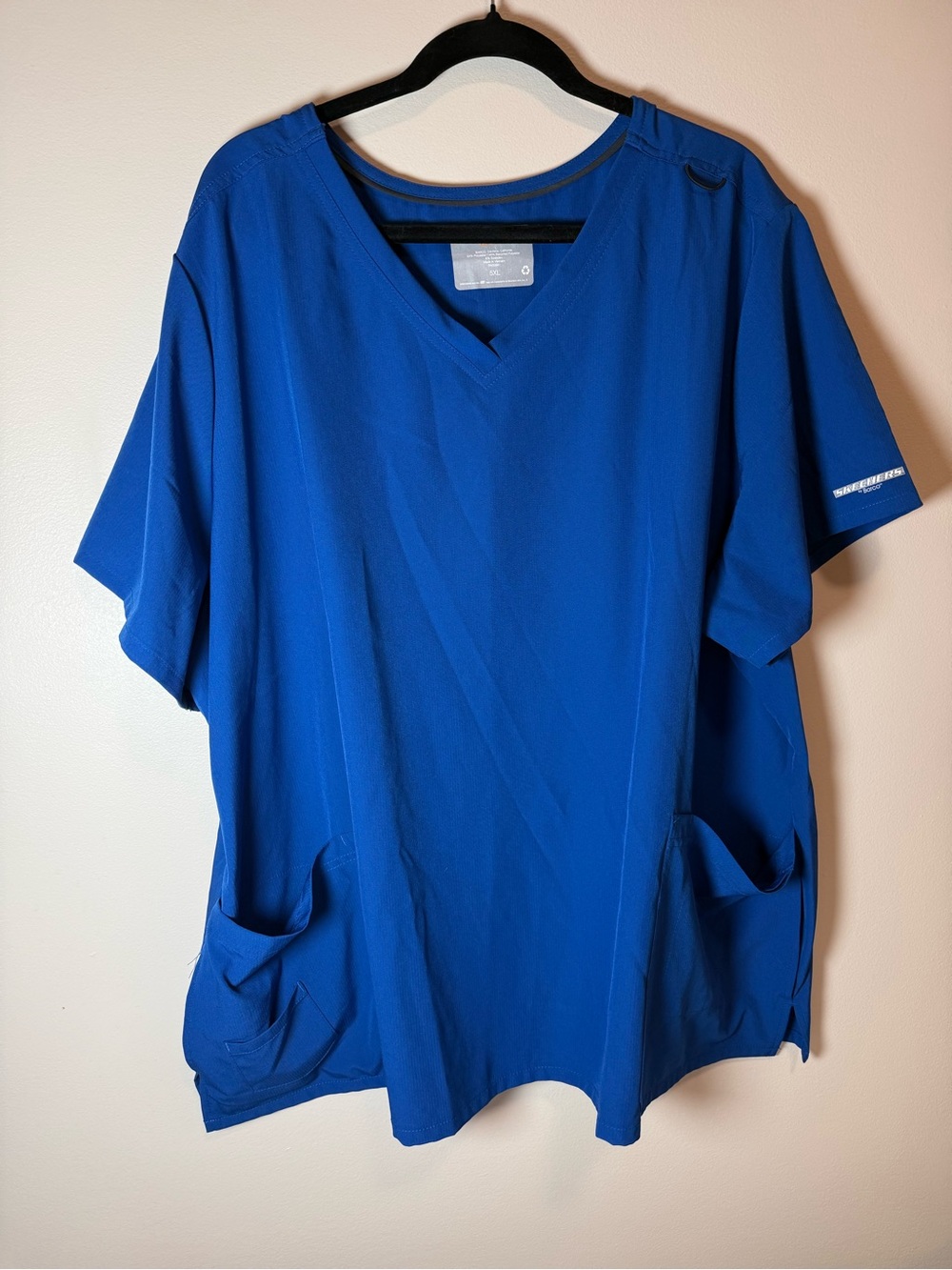 Skechers Blue Medical Scrub Top